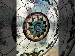 8mm Kościół Architektoniczne witrażowe panele okienne Szkło dekoracyjne Niestandardowy wzór