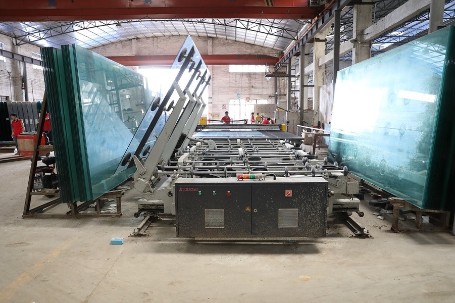 foshan nanhai ruixin glass co., ltd linia produkcyjna producenta